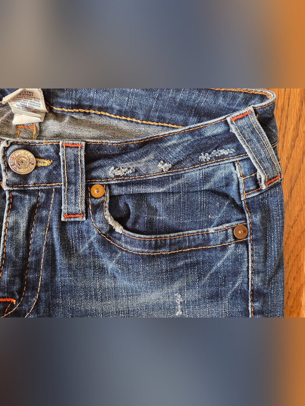 Vintage Women's True Religion Billy Jeans Size 32 - Picture 5 of 13